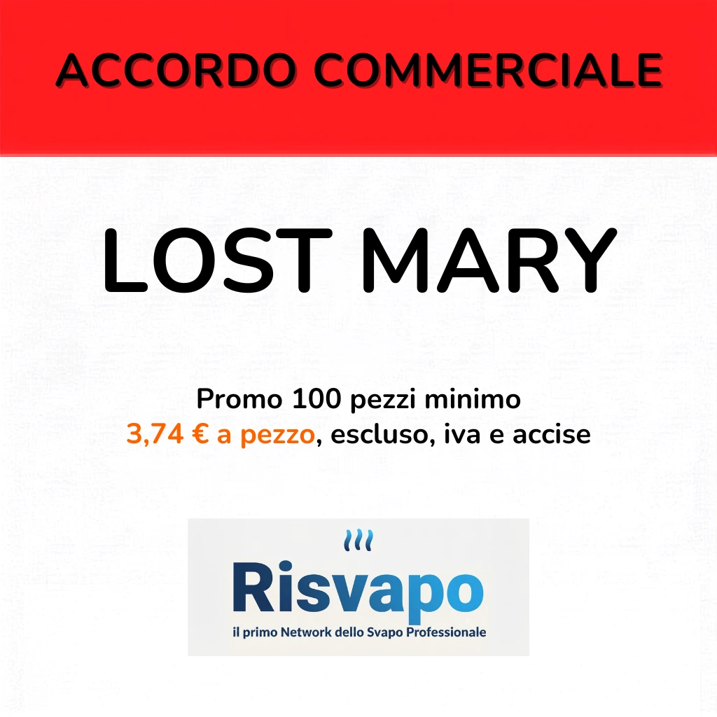 Risvapo - promo Lost Mary pods